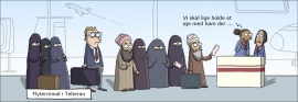 Hvid mand i Teheran