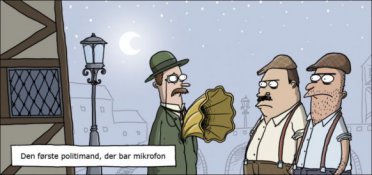 Den første politimand, der bar mikrofon