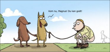 En mand luftes