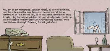 Telefonopkald fra numerologen