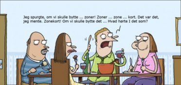 Bytte zonekort