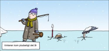 Vinteren kom pludseligt det år