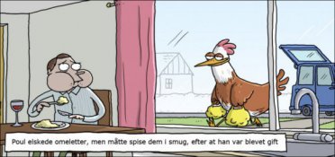 Når man er gift med en høne