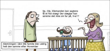 Movember er en torn i øjet på de fleste mænd