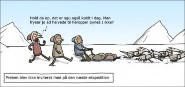Her er sgu da koldt!
