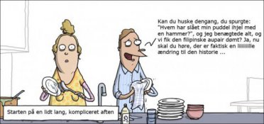Starten på en lidt lang, kompliceret aften