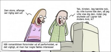 Fælles interesser er vigtige for parforholdet