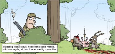 Klaus er ikke særlig romantisk