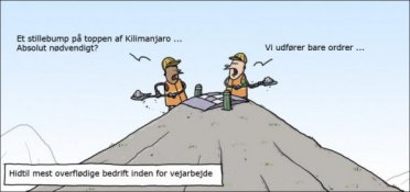 På toppen af Kilimanjaro