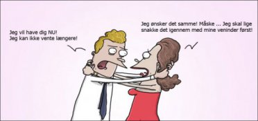 Jeg skal spørge mine veninder først ...
