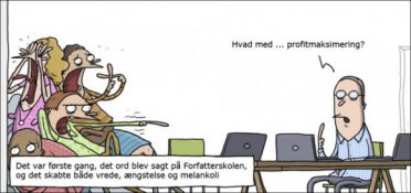 Profitmaksimering på Forfatterskolen
