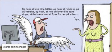 Ikaros som teenager