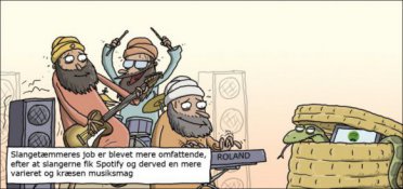Slangetæmmere med nye udfordringer