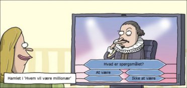 Hamlet i 'Hvem vil være millionær'
