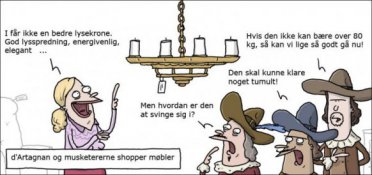 Møbelshopping med musketererne