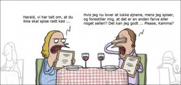 Mand under tøflen