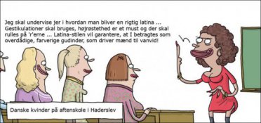 I Sydamerika sker det samme, bare med modsat fortegn
