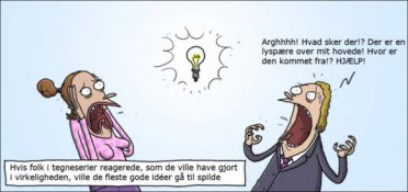 En tegneserieidé i virkeligheden