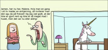 Enhjørning til middag