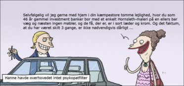 Hanne havde overhovedet intet psykopatfilter