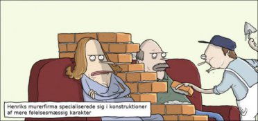 Henrik byggede en mur imellem os
