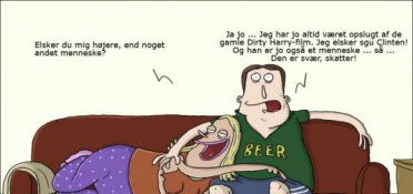 Elsker du mig højere end noget andet menneske?
