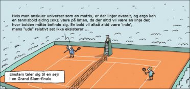 Einstein i en Grand Slam-finale