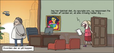 Hvordan der er på toppen