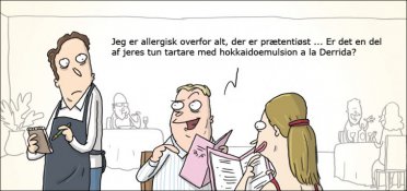 Allergisk overfor alt prætentiøst 