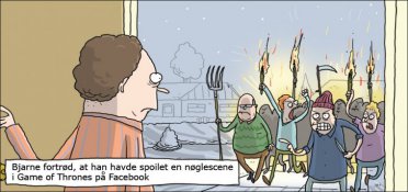 Nøglescene fra Game of Thrones
