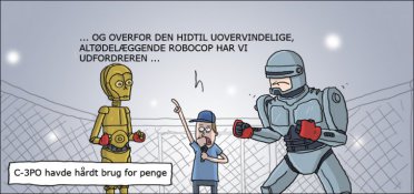 C-3PO behøver penge