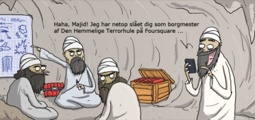 Ny borgmester på Foursquare