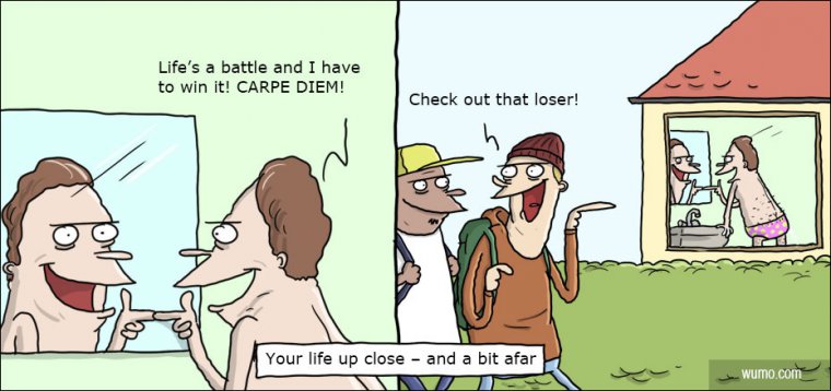 Your life up close and a bit afar