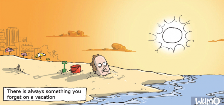 You always leave something behind ....