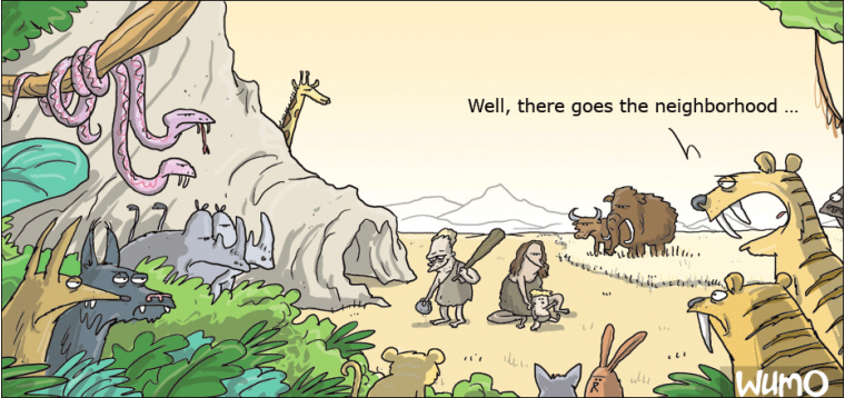 Nobody likes new neighbors.