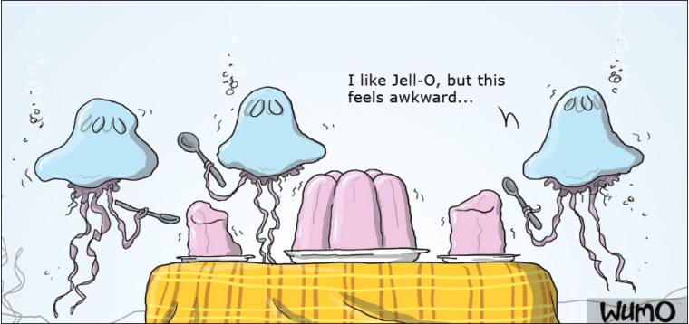 The Jell-O eaters