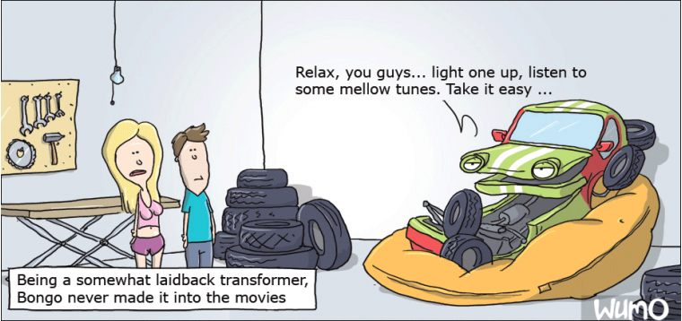 The laidback transformer