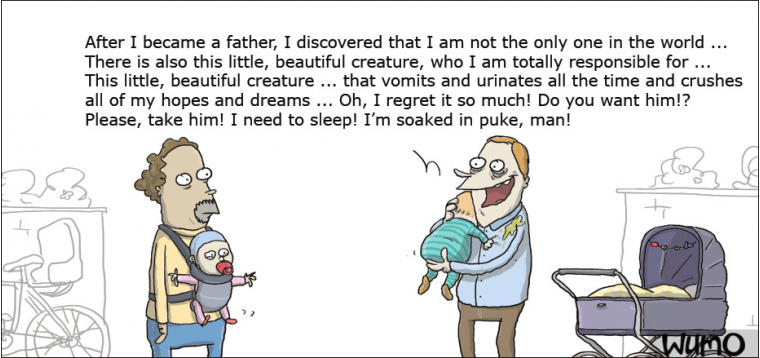 Stay-at-home dad has had enough