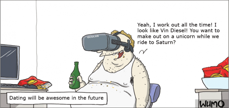 Dating will be awesome in the future