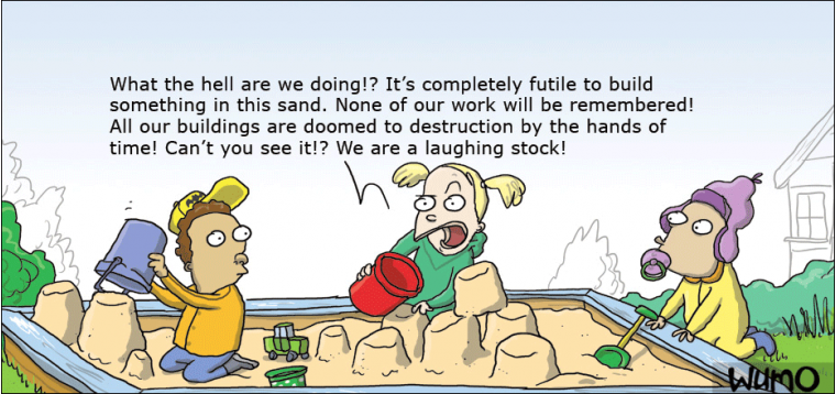 Disillusioned architects