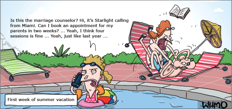 First week of summer vacation