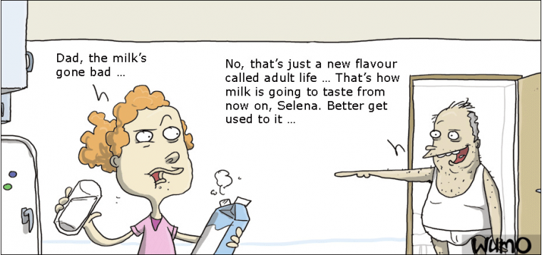 A taste of adulthood