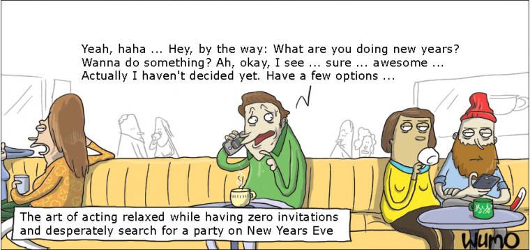 So, what are you doing for New Year's?