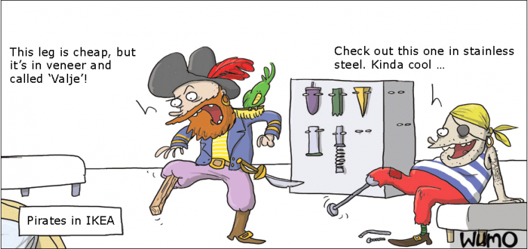 Pirates in IKEA