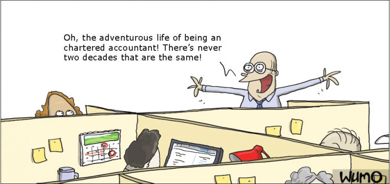 The adventurous life of a accountant