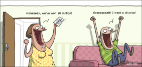 Wining the lottery will set you free!