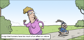 Nature is getting fat