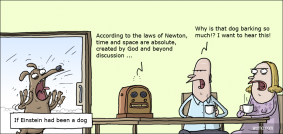 If Einstein had been a dog