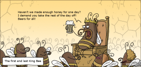 If bees had kings
