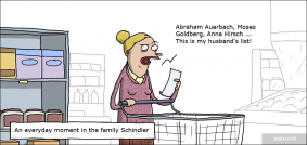 Schindler's grocery list